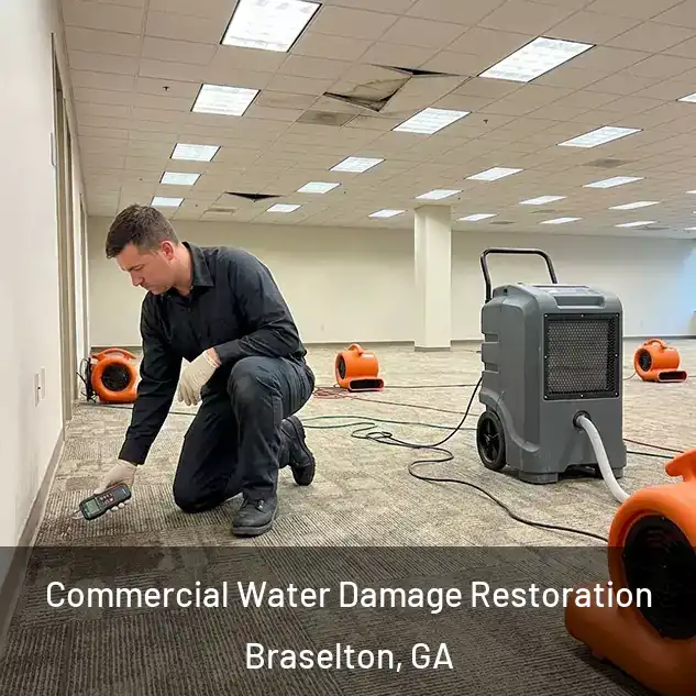  Commercial Water Damage Restoration Braselton, GA